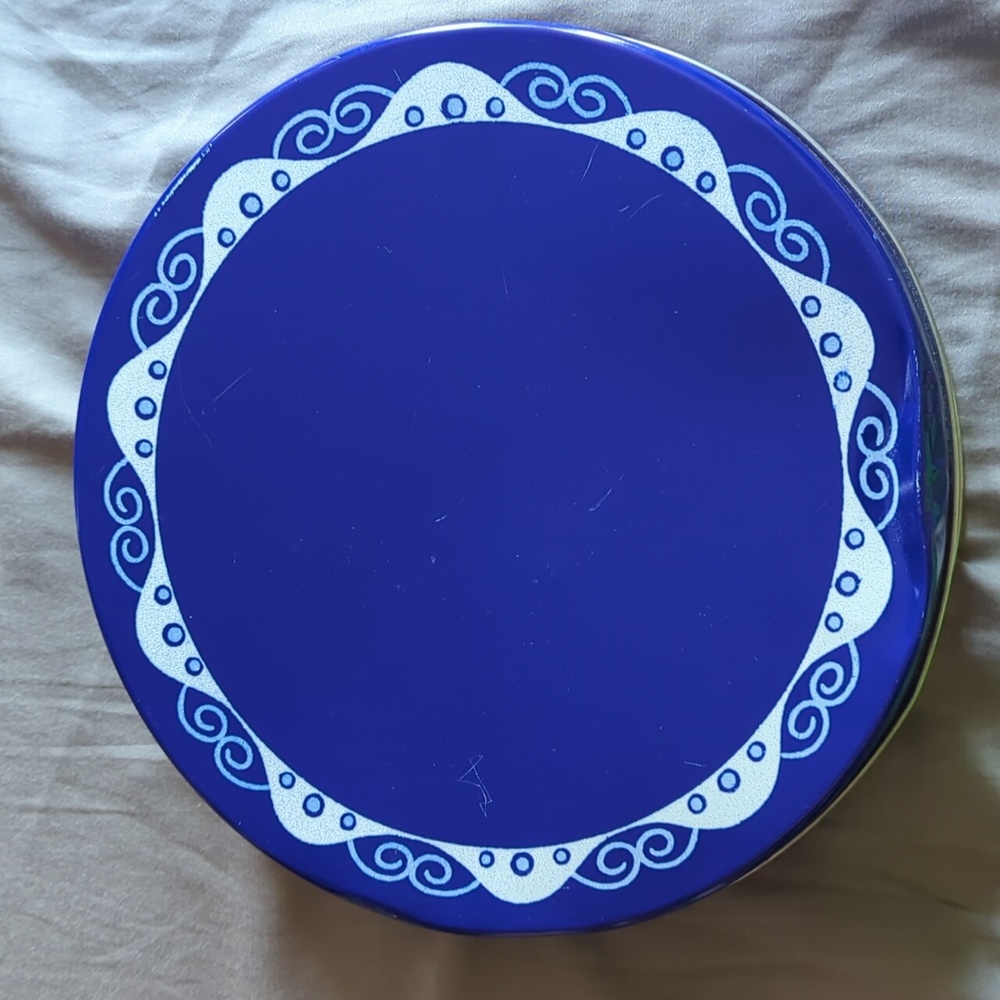 Blue Tin Case